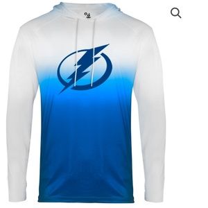 Tampa bay lightning Ombré hooded long sleeve